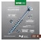 Spax SPAX MDF No. 6 in. X 1-1/2 in. L Star Trim Head Serrated Construction Screws 4351010350404 - alternate 2